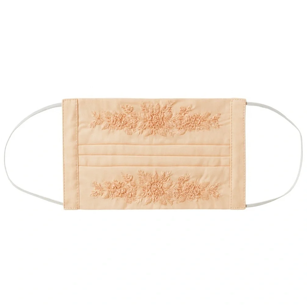 Handwoven Embroidered Cotton Mask